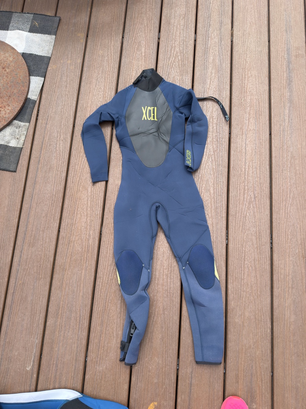 XCEL Kids Navy Long-Sleeve Full-Body Swim Rashguard